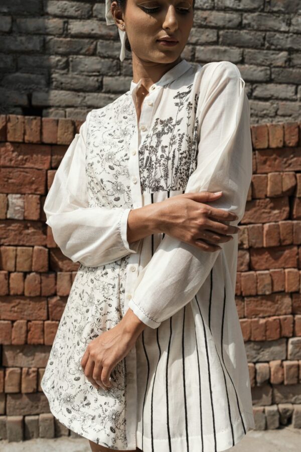Cosmos Mandarin Shirt - Image 3