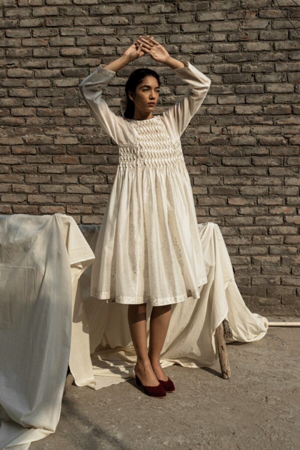 Snowdrop Smoking Dress + Slip - Image 2