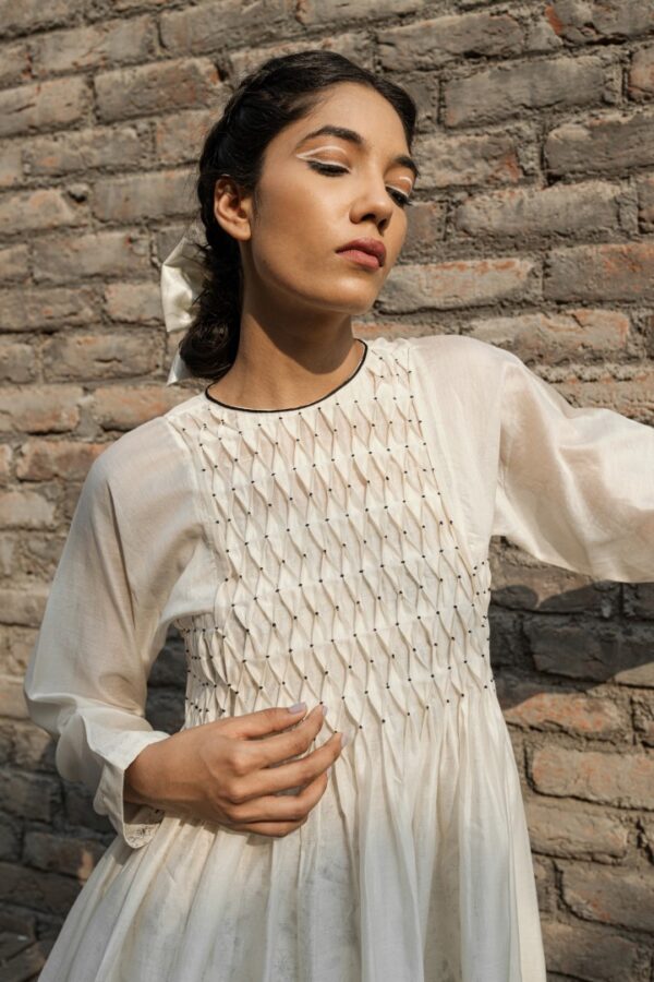 Snowdrop Smoking Dress + Slip - Image 4