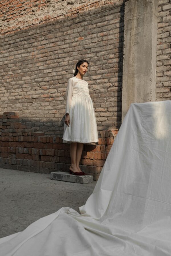 Snowdrop Smoking Dress + Slip - Image 6