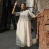 Gaia Quilted Yoke Dress