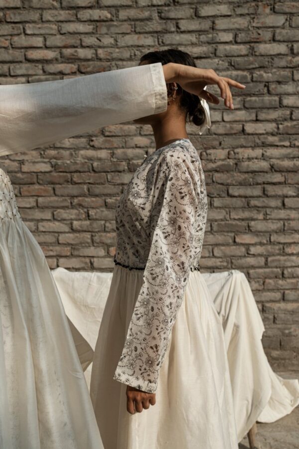 Olivia Dolman Sleeve Dress + Slip - Image 3