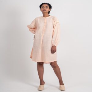 PLACKET TEXTURED KURTA