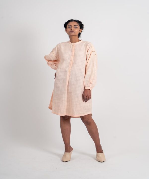 PLACKET TEXTURED KURTA