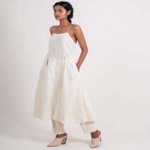 NOODLE STRAP DRESS