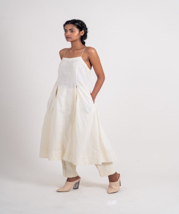 NOODLE STRAP DRESS