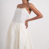 NOODLE STRAP DRESS