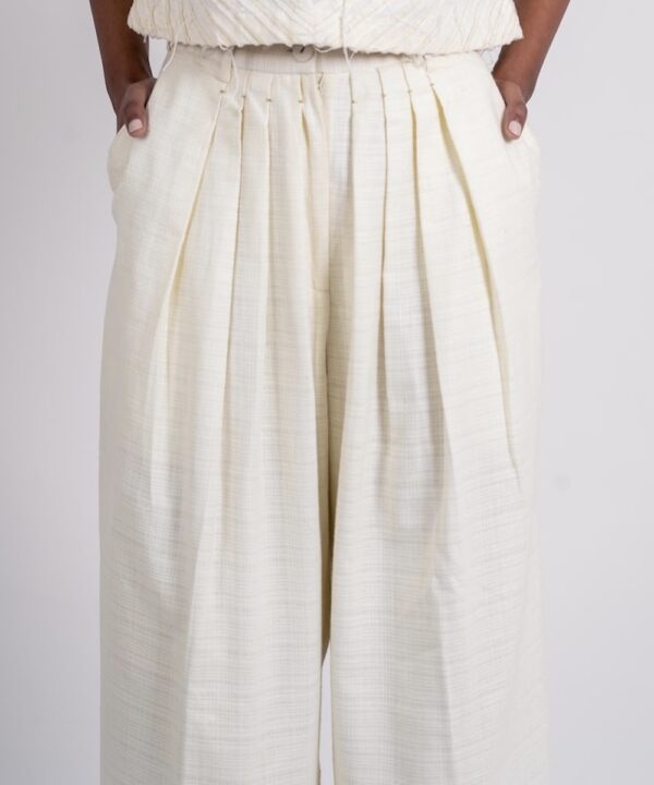 4 PLEATED PANTS
