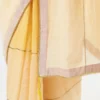 YELLOW OMBRE SAREE + PETICOT