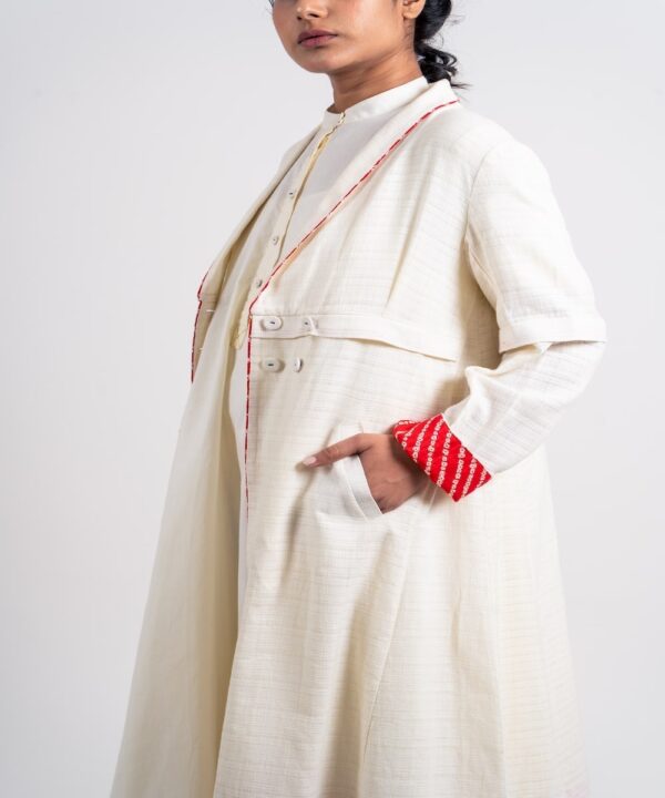 OVERLAP TEXTURED JACKET - Image 3