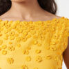 3-D FLOWER BLOUSE