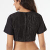 CORDED BLOUSE WITH SLEEVES