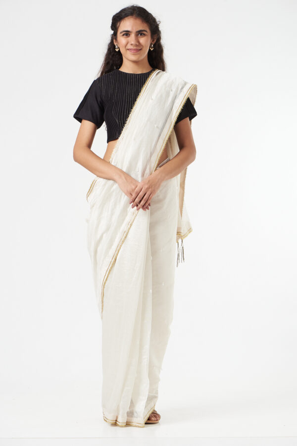 CORDED BLOUSE WITH SLEEVES