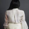 EMBRACE BUTTONED SLEEVE BLOUSE