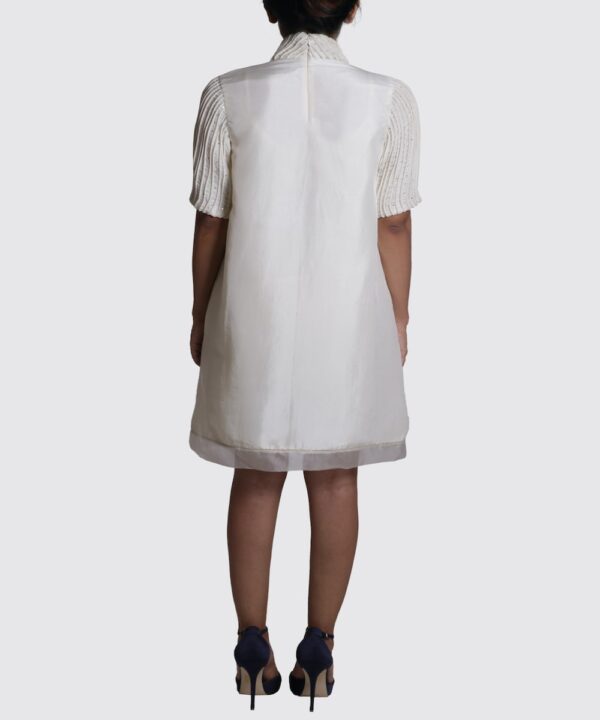 EMPOWER CORDED HIGH NECK DRESS