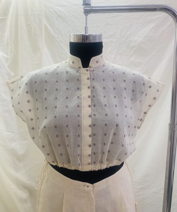 DRAWSTRING TOP