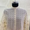 LACE PANEL SHIRT DRESS
