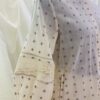 LACE PANEL SHIRT DRESS