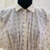 HIGH LOW GATTHERED SHIRT