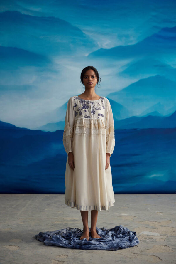Ambretta Square Sleeve Dress