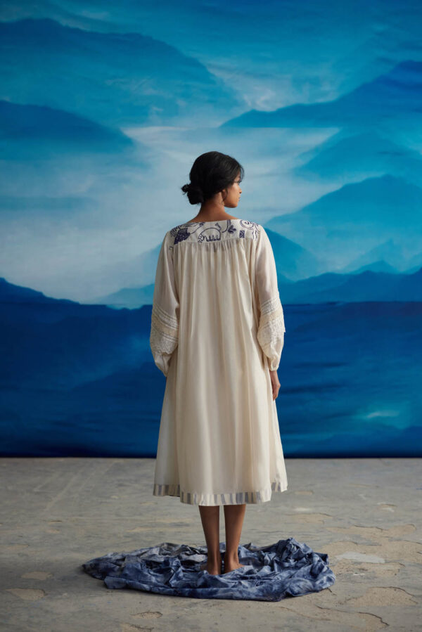 Ambretta Square Sleeve Dress - Image 4