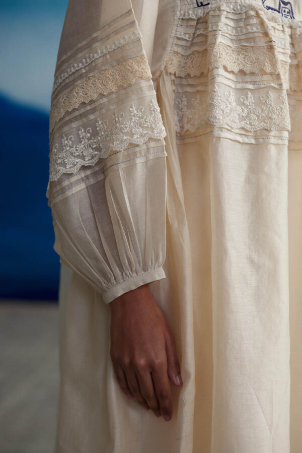 Ambretta Square Sleeve Dress - Image 3