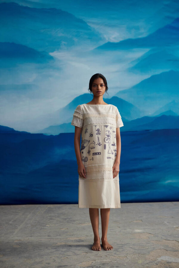 Camellia Shift dress